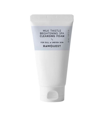 RAWQUEST Milk Thistle Brightening Spa Cleansing Foam