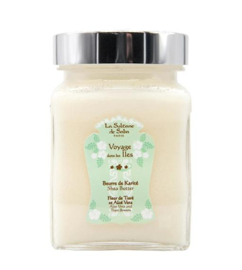 LA SULTANE DE SABA Tahitian Shea Butter Tiare Flower And Aloe Vera