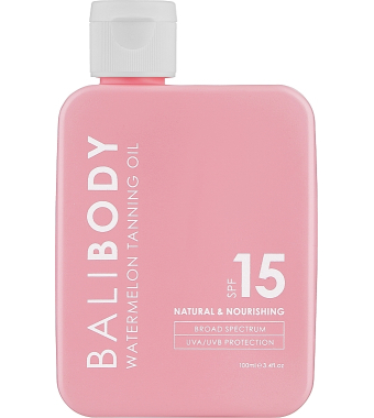 BALI BODY Watermelon Tanning Oil SPF15