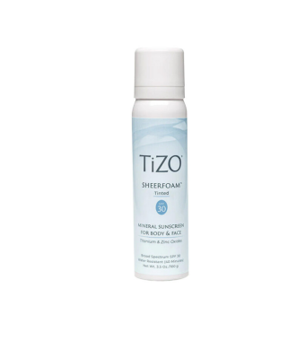 TIZO SheerFoam Body & Face Tinted SPF 30