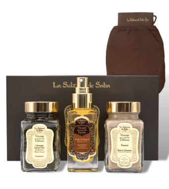 LA SULTANE DE SABA Gift Set Journey to the route of Delights Hammam Ayurvedic